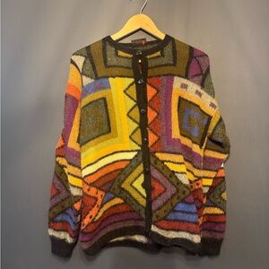 Colorful cardigan Sweater